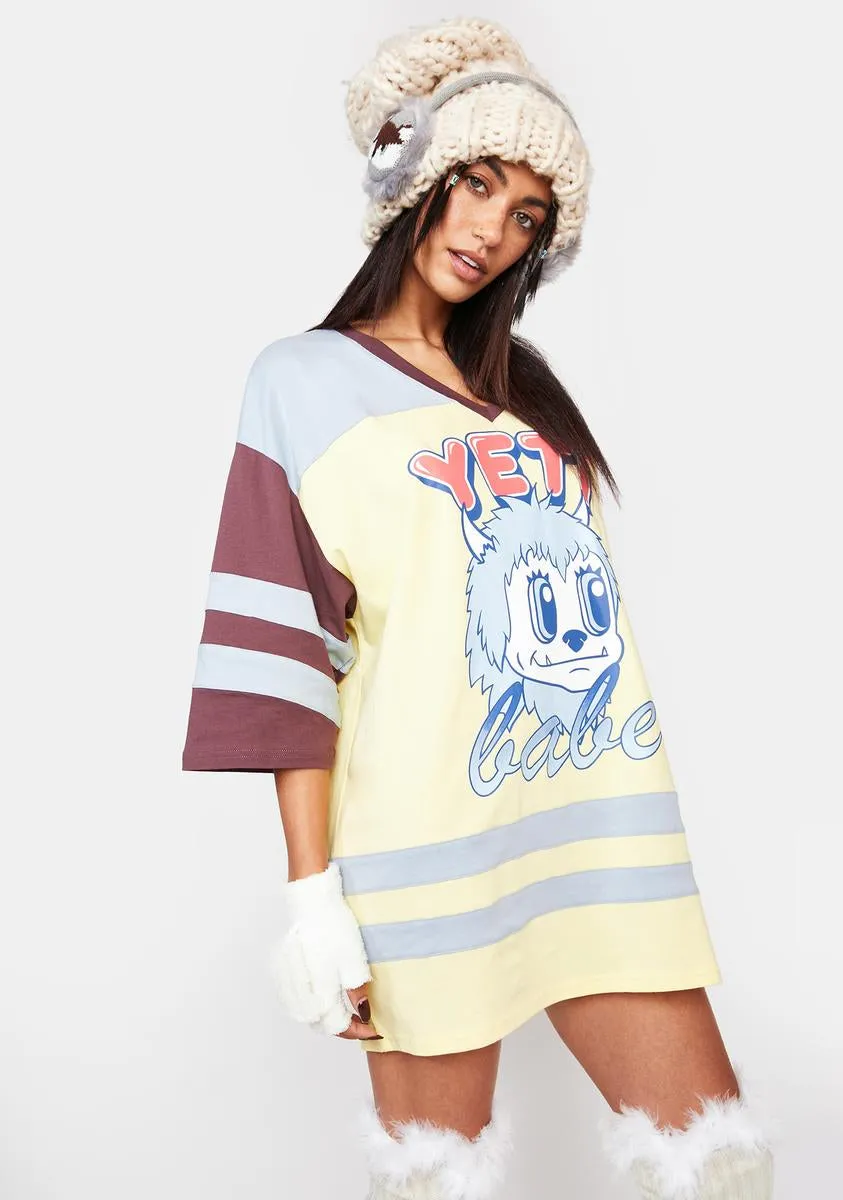 Abominally Cute Oversized Jersey