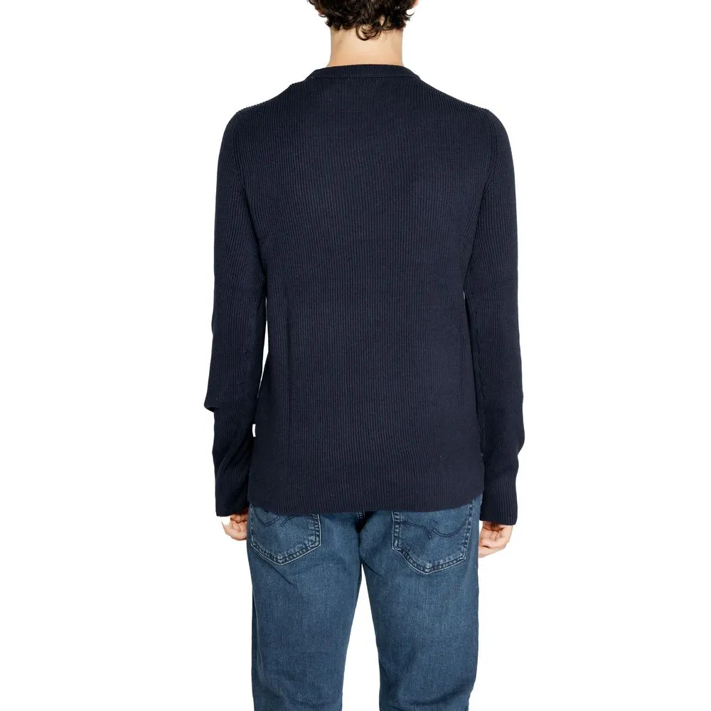 Blue Recycled Polyester Sweater