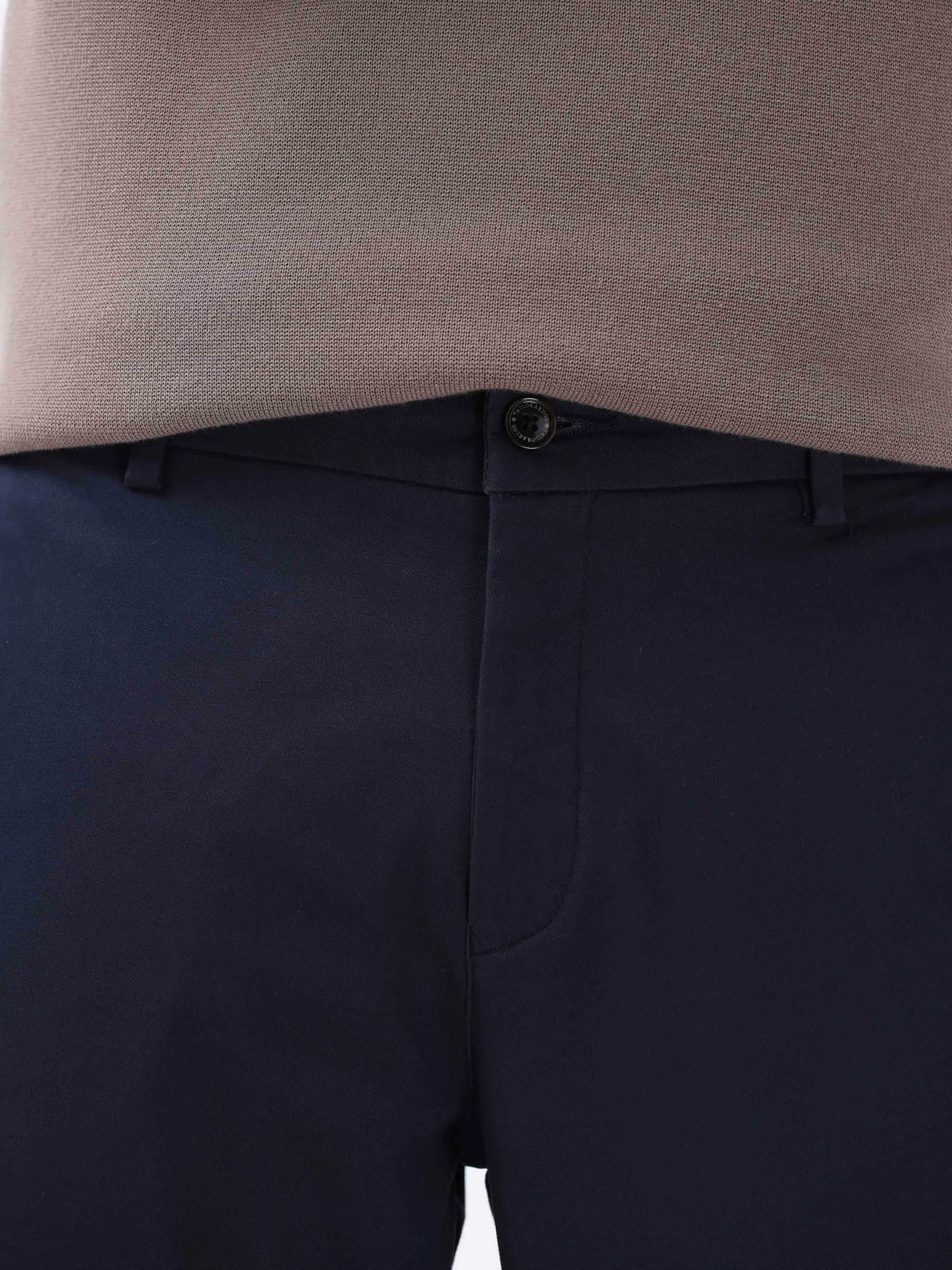 Broken Signature Navy Chino