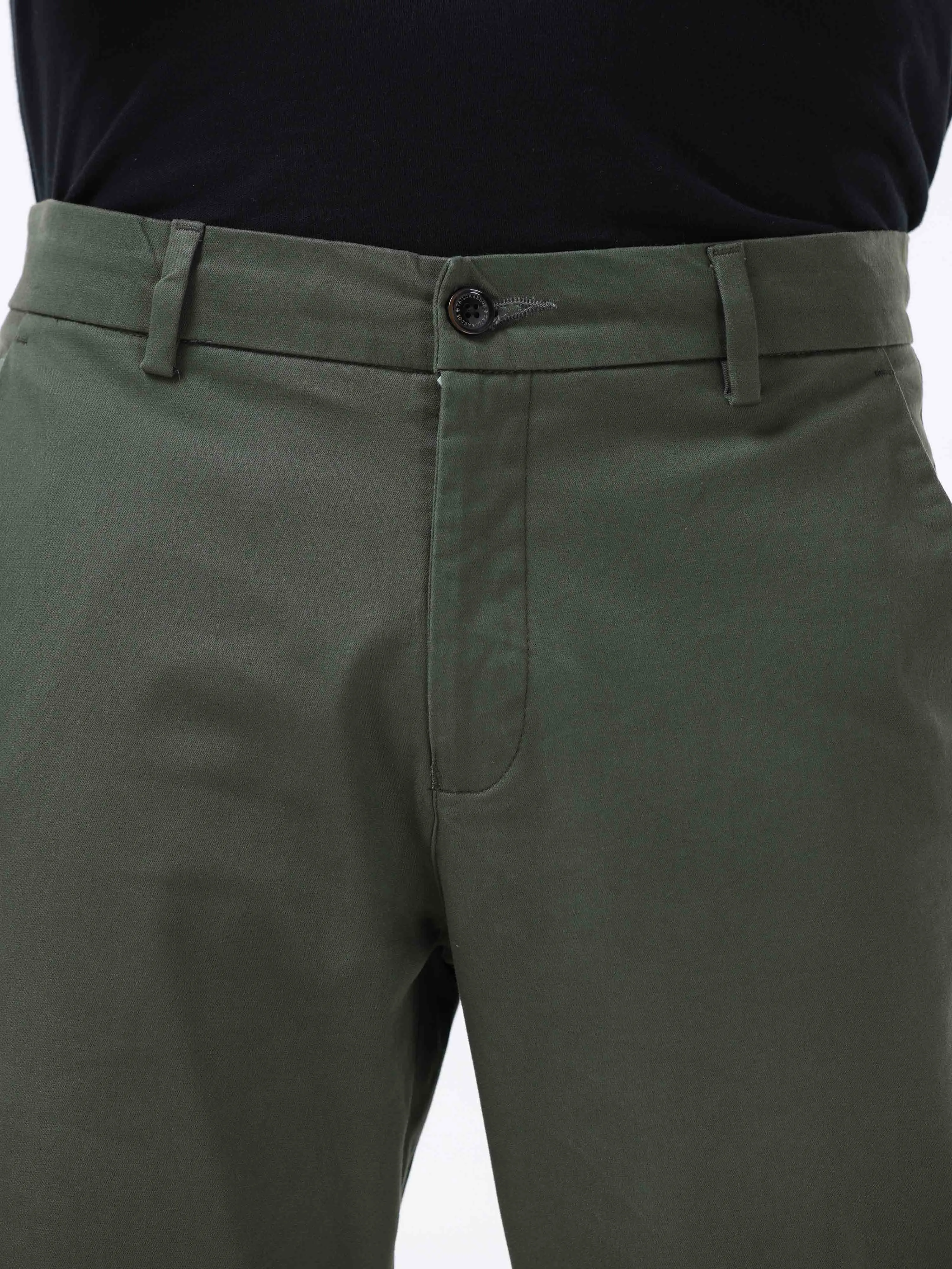 Broken Signature Pine Olive Chino