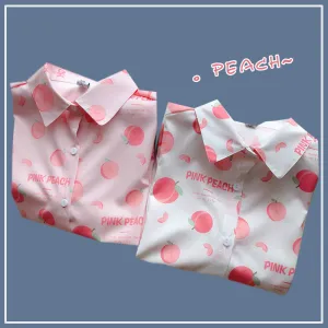 Chic peach shirt KF81492