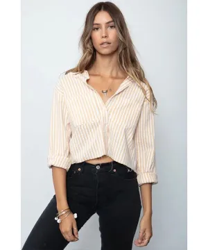 Crop Favorite Shirt Descanso Stripe