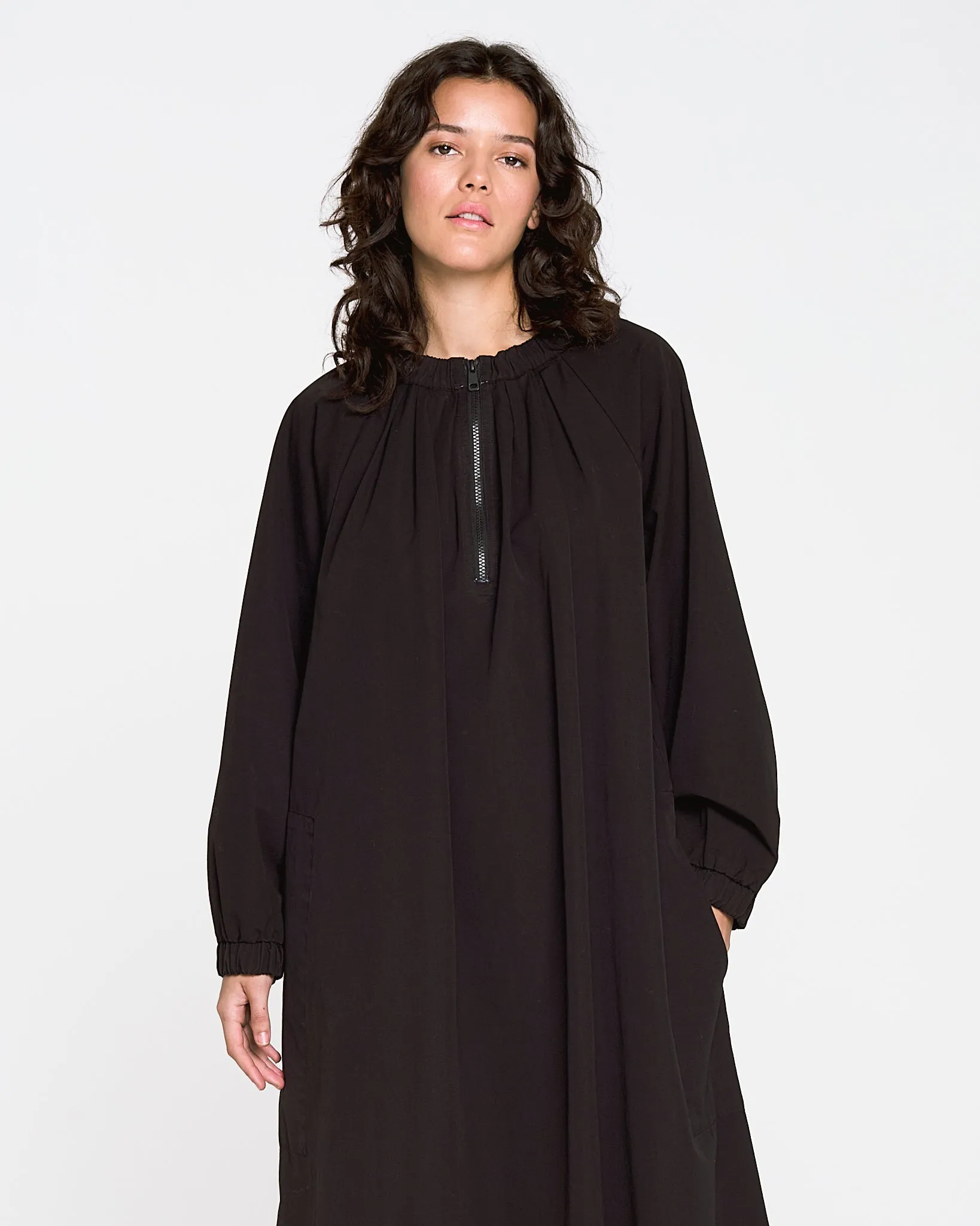 G.o.D Grassland Dress Light Cotton Drill Black