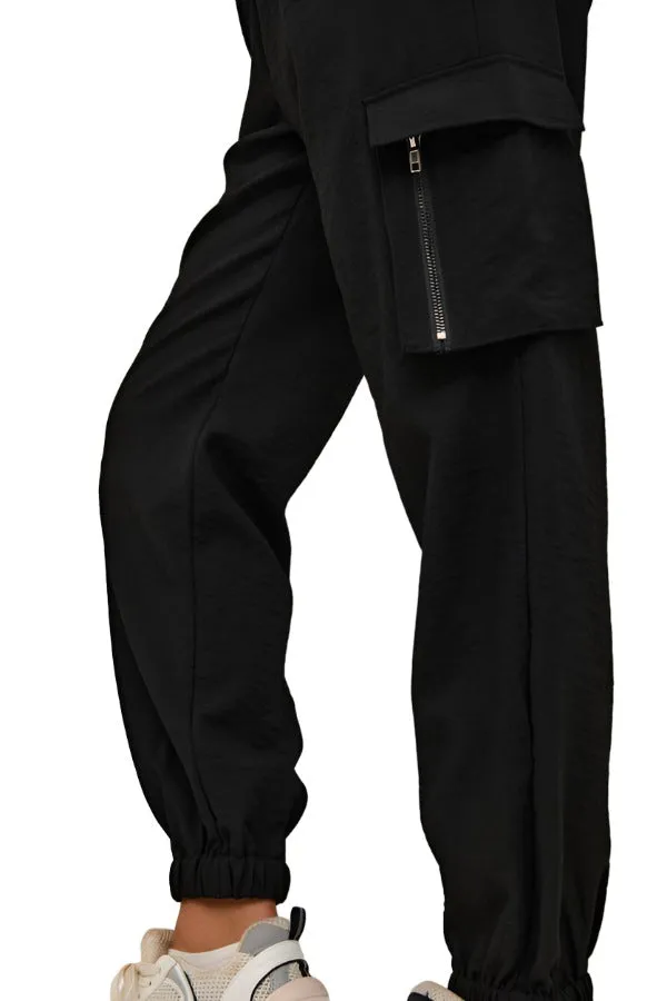 Kaffe Womens Moria Jog Pants Black Deep