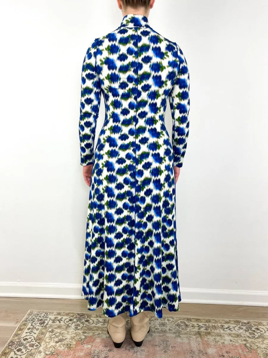 Kings Hill Dress in Ikat Rose