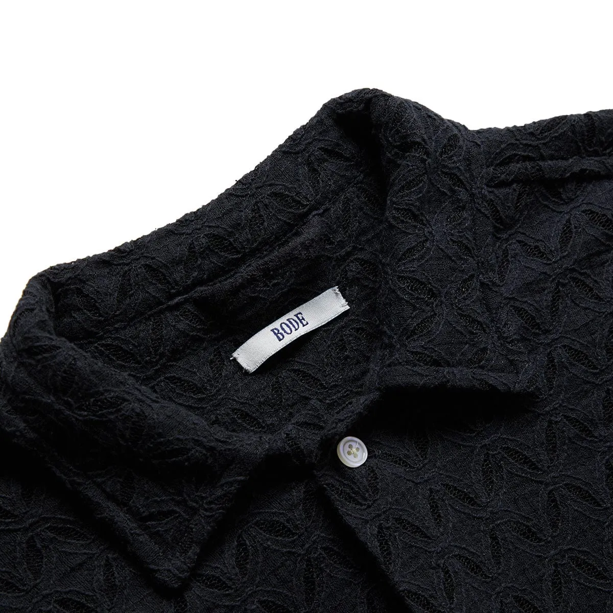 LATTICE LACE LS SHIRT