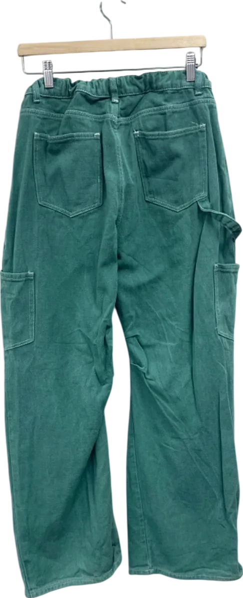 Lioness Green Cargo Trousers UK L