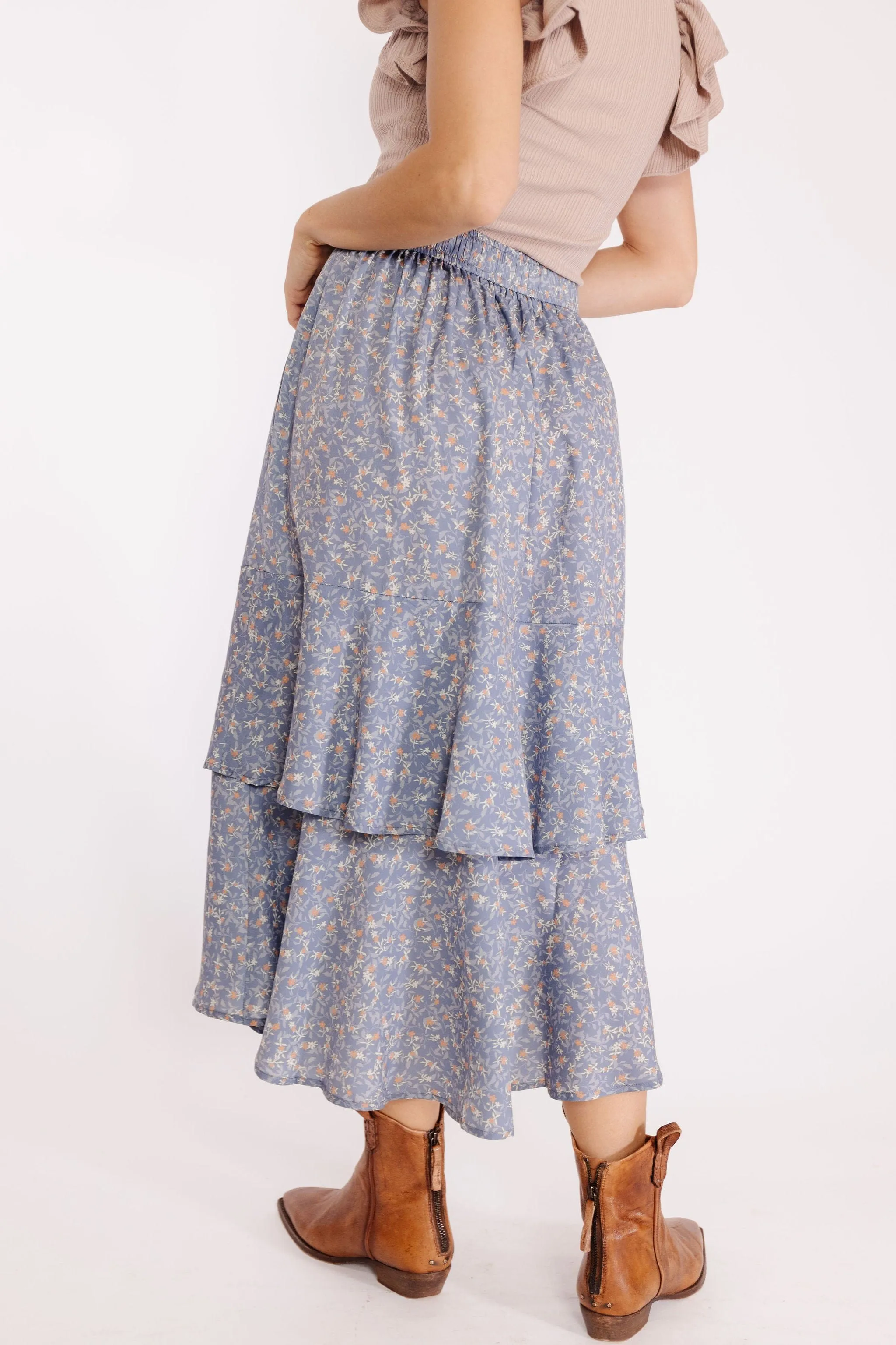 Maude Skirt in M. Blue