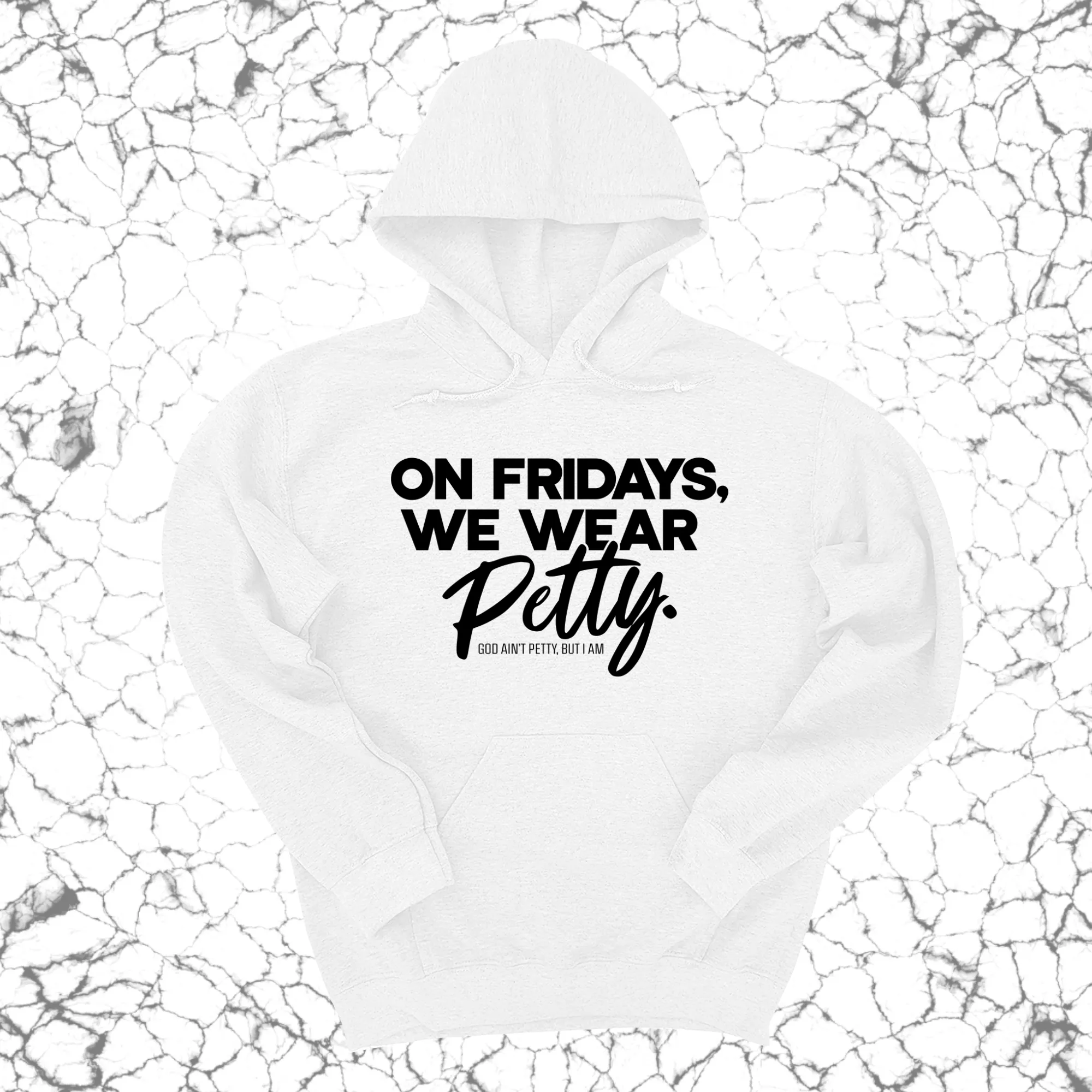 On Fridays we wear petty Unisex Hoodie