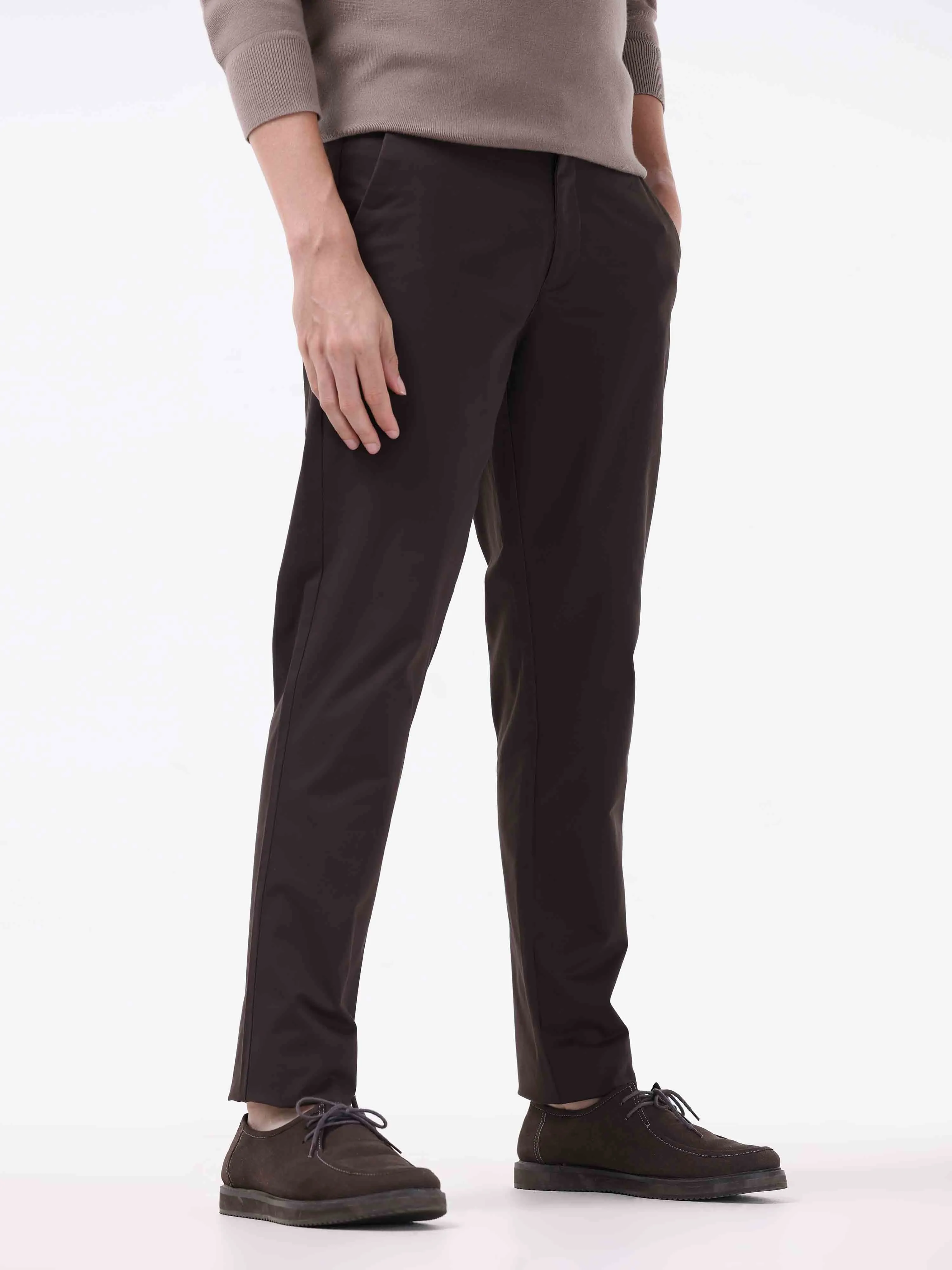 Semi Liquid Statement Brown Chino