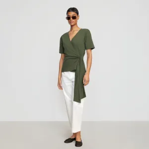 Sena Organic Cotton Wrap Tee