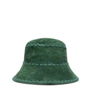 SUEDE RICKRACK HAT