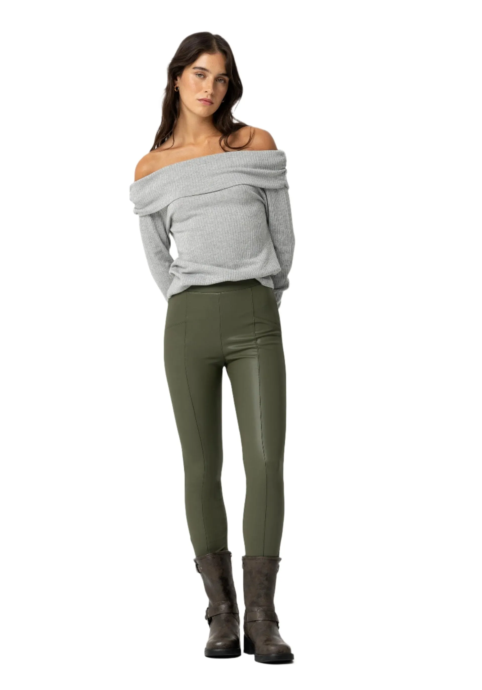 Tiffosi Womens Fani_6 Trousers Patina Green