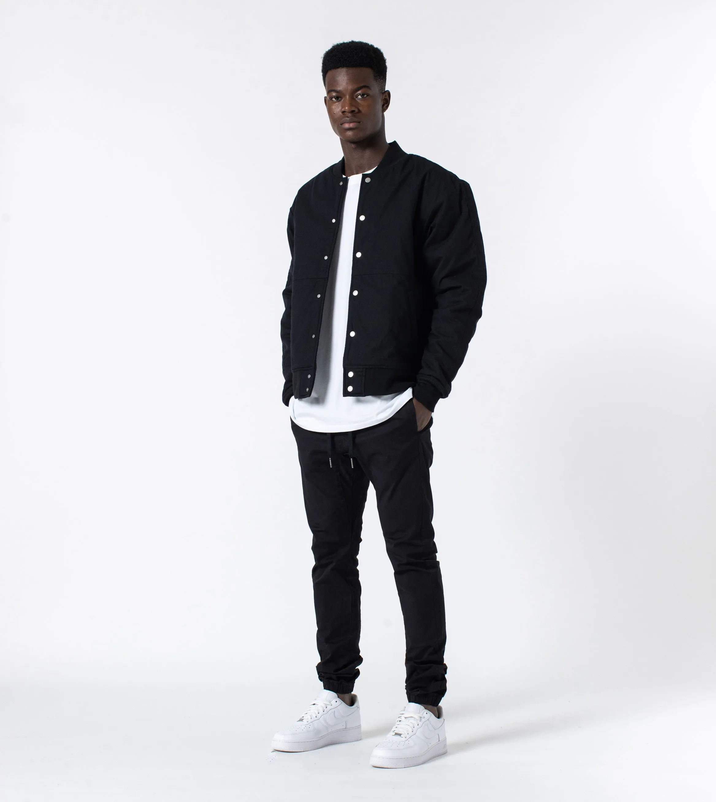 WST Bomber Jacket Black