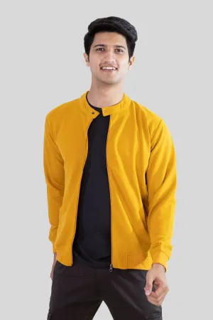 Zip-Up Jacket: Yellow